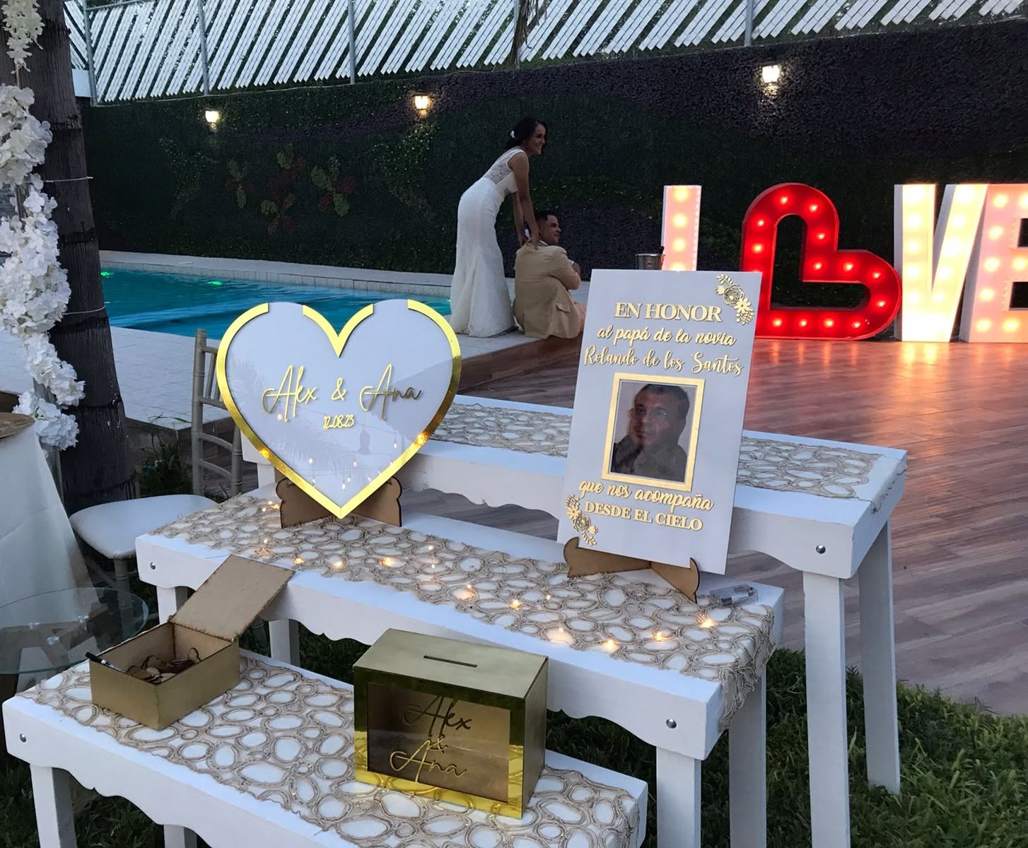 Decoración de boda